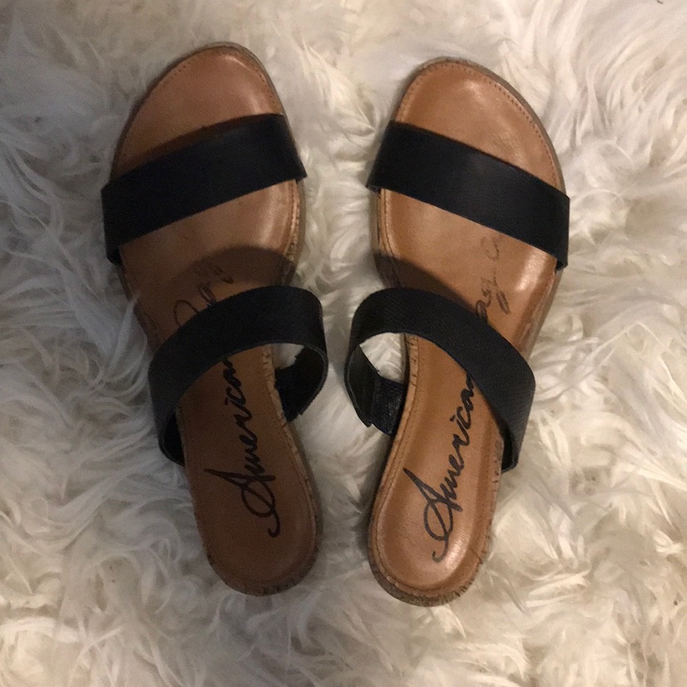 Black sandals